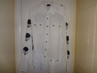    dress shirt XXl with Sculls 4pockets new with tags 49 99 ORIGINALLY