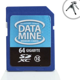 DataMINE High Speed Class 10 64GB SDXC Flash Memory Card for Sony DSC 