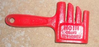 Antique Cast Iron No III Chain Detacher Old Farm Tool