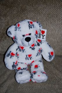 New Build A Bear I Love New York Retired Limited Edition