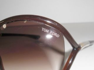 Tom Ford Sunglasses Whitney TF09 Brown Gradient 692 Large Frame 