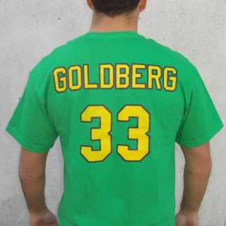Greg Goldberg 33 Mighty Ducks Movie Jersey T Shirt