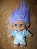 Ace Novelty 4 Troll Doll Clothes Vintage Overalls GUC Retro 