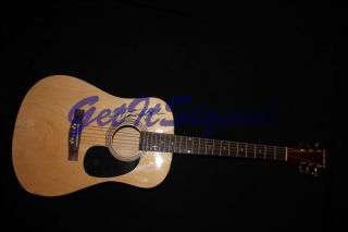 Authentic Trace Adkins Autographed Acoustic Guitar Hand Signed 
