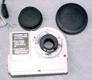   LX 100 HI 8 8MM PRO VIDEO CAMERA W 2 Lenses & EF Adapter NOT WORKING