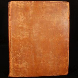 1795 Abridgment Penal Statutes William Addington Signed