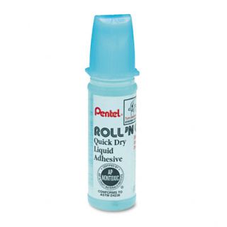 Pentel Rolln Glue Liquid Adhesives 1.01 oz