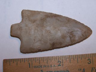 Coral Afton Point Arrowhead Flint Hopewell Arrowheads Indian Artifacts 