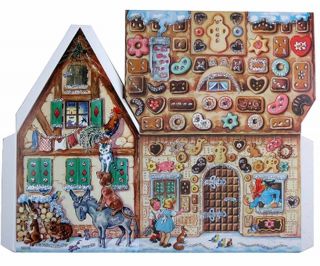 Advent Calendar Made In Germany 3D Gingerbread Fairytale Christmas 