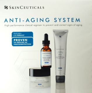 SkinCeuticals Anti Aging System 3 Items C E Ferulic Age Interrupter UV 