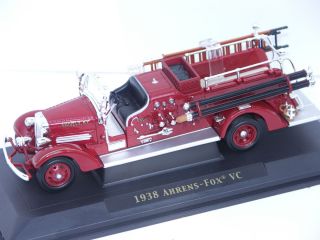 1938 Ahrens Fox VC Fire Truck 1 43 Scale for O Gauge Lionel Model Rail 