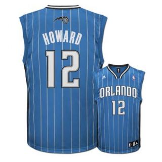 Dwight Howard Orlando Magic 12 Swingman Adidas NBA Jersey Blue