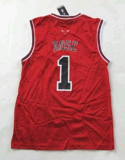 Adidas Chicago Bulls Derrick Rose Road Jersey Large
