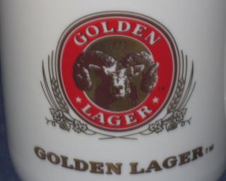 RARE Brand New Adolph Coors Company Golden Lager 1873 Logo Ceramic 