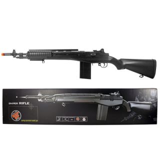 Airsoft Sniper Rifle Full Size Metal Alloy Core 410 FPS Hop Up Extra 