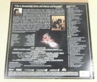   ~ Laser Disc   Cher Nicholas Vincent Gardenia Danny Aiello 1987