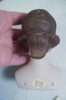 Vintage Louisa May Alcott Little Women Jo Bisque Porcelain Doll Kit w 