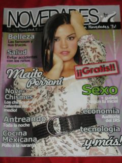 Maite Perroni Novedades Magazine Thalia Paulina Alejandra Guzman