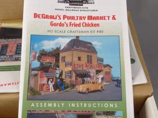   80 DeGraws Poultry Market Gordos Fried Chicken Craftsman Kit