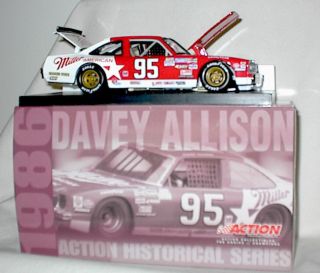 Action 1 24th 95 Davey Allison Miller 1986 Nova Historic Series