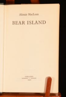 1971 Bear Island Alistair MacLean First Edition