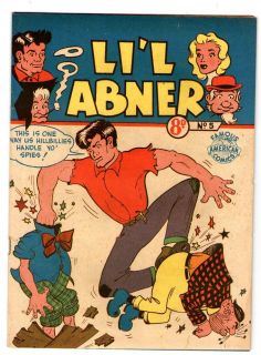 LiL Abner 5 1950s Great Al Capp Characters Australian Copy