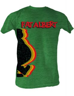 Fat Albert Silhouette Adult Tee Shirt s M L XL 2XL