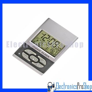 Advance Time 6052AT Atomic LCD Travel Desktop Alarm Clock Backlit on 