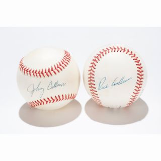 Two 1960s Philadelphia Phillies autographed baseballs: Johnny Callison 