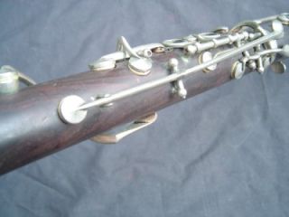 Vintage F Barbier Albert System Clarinet Low Pitch