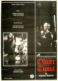 Oliver Twist 1948 Original Release 30x40 Alec Guinness
