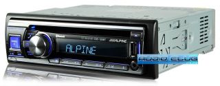 ALPINE CAR IN DASH CAR STEREO CD  AM FM TUNER RECEIVER W/ BUILT IN 