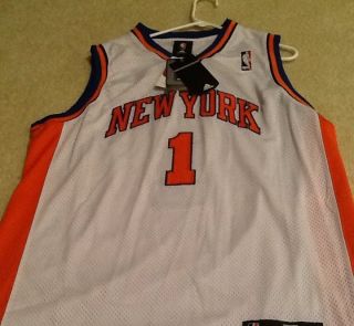 New York Knicks Amare Stoudemire Adidas White Jersey Size 52 New With 