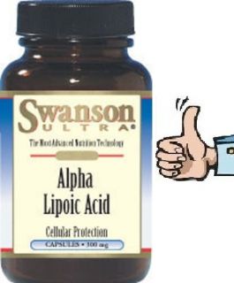 Swanson Ultra Alpha Lipoic Acid 300mg 60caps ea Bottle