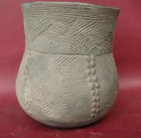 American Indian Mississippian Pottery Vessel 7218
