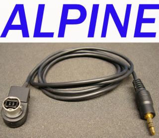 5mm Aux Input for iPod  Alpine KCA 121B 420i 123B