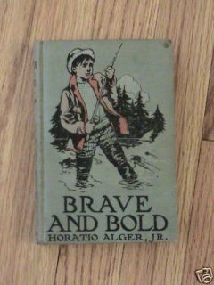 1909 Brave and Bold Horatio Alger Jr