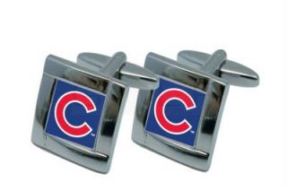 MLB Licensed Cufflinks Chicago Cubs Pair