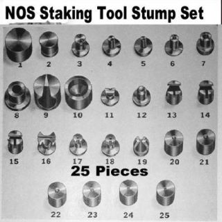 American Staking Tool Set Stump Set NOS Complete 4 mm Size Fits Most