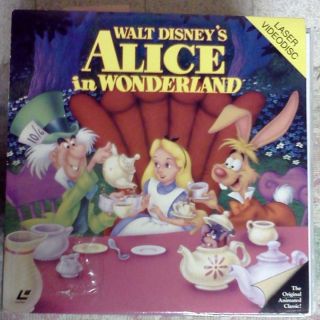 Laserdisc Alice in Wonderland 1951 Laserdisc Widescreen 1993 Childrens 