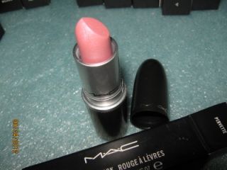NEW Boxed MAC Glaze LIPSTICK in PERVETTE 100% Authentic Gorgeous PINK 