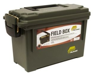   OD Green Field Case – Ammo Can Holds 6 8 Boxes of Ammunition – NEW