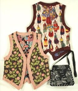 Reversible Gypsy Vest Handbag Maggie Walker Sewing Pattern