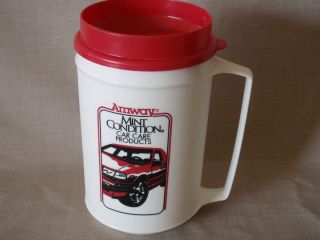 Amway Travel Mug Cup Mint Condition Car Care Products Driving for 