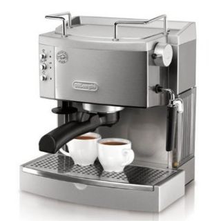 DeLonghi EC702 15 Bar Pump Espresso Maker Stainless C491