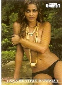 ANA Beatriz Barros 6 Card Lot 2008 Sports Illustrated Swimsuit Cards 