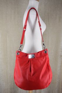 New Marc Jacobs Classic Q Hillier Lil Riz Hobo bag NWT Cherry Red 