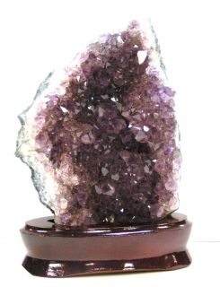 Amethyst Geode Quartz Crystal Natural Cluster Mineral Rock 1lb 9oz 5 5 