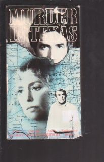 Murder in Texas Farrah Fawcett Andy Griffith 1981 2 VHS