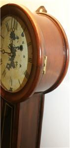 Horace Tifft North Attleboro MA Banjo Clock CA 1840 1860